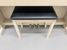 Load image into Gallery viewer, Yamaha Arius YDP-163 digital piano and stool in white ash finish stock #24480