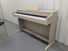 Load image into Gallery viewer, Yamaha Arius YDP-163 digital piano and stool in white ash finish stock #24480