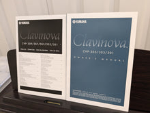 Load image into Gallery viewer, Yamaha Clavinova CVP-301 Digital Piano / arranger in rosewood. stock # 24482