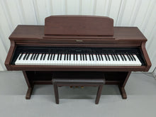 Load image into Gallery viewer, TECHNICS SX-PX336 DIGITAL PIANO AND STOOL IN MAHOGANY stock number 24475