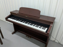 Load image into Gallery viewer, TECHNICS SX-PX336 DIGITAL PIANO AND STOOL IN MAHOGANY stock number 24475