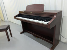 Load image into Gallery viewer, TECHNICS SX-PX336 DIGITAL PIANO AND STOOL IN MAHOGANY stock number 24475