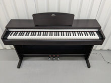 Load image into Gallery viewer, Yamaha Arius YDP-141 digital piano in dark rosewood stock # 24484