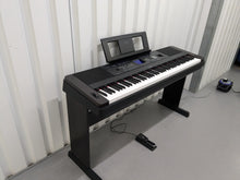 Load image into Gallery viewer, Yamaha DGX-650 rosewood portable grand piano keyboard and stand stock #24491