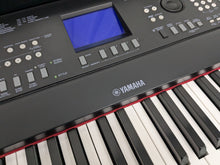 Load image into Gallery viewer, Yamaha DGX-650 rosewood portable grand piano keyboard and stand stock #24491