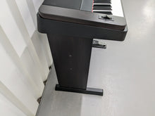 Load image into Gallery viewer, Yamaha DGX-650 rosewood portable grand piano keyboard and stand stock #24491