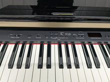 Load image into Gallery viewer, YAMAHA CLAVINOVA CLP-370PE DIGITAL PIANO + STOOL IN GLOSSY BLACK stock nr 24488