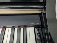 Load image into Gallery viewer, YAMAHA CLAVINOVA CLP-370PE DIGITAL PIANO + STOOL IN GLOSSY BLACK stock nr 24488