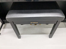 Load image into Gallery viewer, YAMAHA CLAVINOVA CLP-370PE DIGITAL PIANO + STOOL IN GLOSSY BLACK stock nr 24488