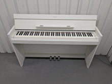 Load image into Gallery viewer, Yamaha Arius YDP-S52 satin white Digital Piano Slimline space saver stock number 25183