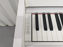Load image into Gallery viewer, Yamaha Arius YDP-S52 satin white Digital Piano Slimline space saver stock number 25183