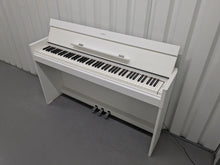 Load image into Gallery viewer, Yamaha Arius YDP-S52 satin white Digital Piano Slimline space saver stock number 25183