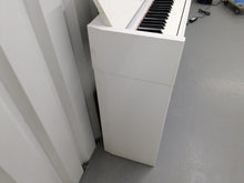 Load image into Gallery viewer, Yamaha Arius YDP-S52 satin white Digital Piano Slimline space saver stock number 25183