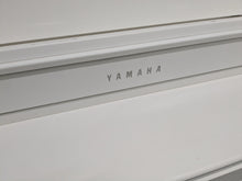 Load image into Gallery viewer, Yamaha Clavinova CLP-545 digital piano in satin white with stool. stock nr 24494