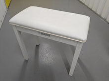 Load image into Gallery viewer, Yamaha Clavinova CLP-545 digital piano in satin white with stool. stock nr 24494