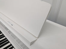Load image into Gallery viewer, Yamaha Clavinova CLP-545 digital piano in satin white with stool. stock nr 24494