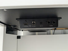 Load image into Gallery viewer, Yamaha Clavinova CLP-545 digital piano in satin white with stool. stock nr 24494