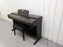 Load image into Gallery viewer, Yamaha Clavinova CLP-115 Digital Piano and stool in rosewood stock number 24497