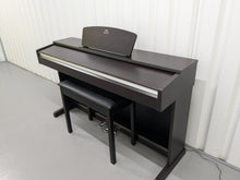 Load image into Gallery viewer, Yamaha Arius YDP-141 digital piano and stool in rosewood stock # 24498