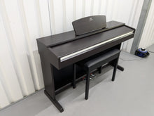 Load image into Gallery viewer, Yamaha Arius YDP-141 digital piano and stool in rosewood stock # 24498