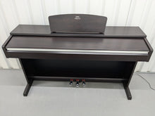 Load image into Gallery viewer, Yamaha Arius YDP-141 digital piano and stool in rosewood stock # 24498