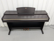 Load image into Gallery viewer, Yamaha Arius YDP-161 Digital Piano dark rosewood clavinova keyboard stock #24520