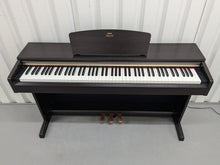 Load image into Gallery viewer, Yamaha Arius YDP-161 Digital Piano dark rosewood clavinova keyboard stock #24520