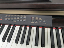 Load image into Gallery viewer, Yamaha Clavinova CLP-120 Digital Piano and stool in dark rosewood stock #24511