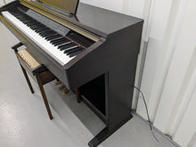 Load image into Gallery viewer, Yamaha Clavinova CLP-120 Digital Piano and stool in dark rosewood stock #24511