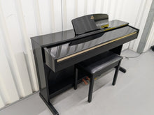 Load image into Gallery viewer, Yamaha Arius YDP-C71PE Digital Piano in polished ebony glossy black stock #24508