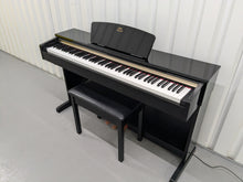 Load image into Gallery viewer, Yamaha Arius YDP-C71PE Digital Piano in polished ebony glossy black stock #24508