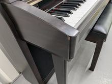 Load image into Gallery viewer, YAMAHA CLAVINOVA CLP-270 DIGITAL PIANO AND STOOL IN DARK ROSEWOOD stock nr 24510