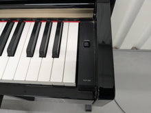 Load image into Gallery viewer, Yamaha Clavinova CLP-320PE Digital Piano and stool Glossy Black stock no 24523