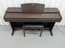 Load image into Gallery viewer, Yamaha Arius YDP-140 digital piano and stool dark rosewood finish stock # 24505