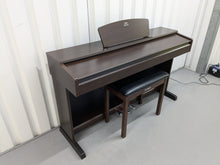 Load image into Gallery viewer, Yamaha Arius YDP-140 digital piano and stool dark rosewood finish stock # 24505