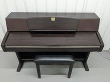 Load image into Gallery viewer, Yamaha Clavinova CLP-970 Digital Piano and stool in rosewood stock #24524
