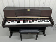 Load image into Gallery viewer, Yamaha Clavinova CLP-970 Digital Piano and stool in rosewood stock #24524