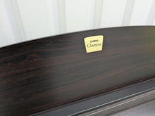 Load image into Gallery viewer, Yamaha Clavinova CLP-120 Digital Piano and stool in dark rosewood stock #24525