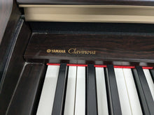 Load image into Gallery viewer, Yamaha Clavinova CLP-120 Digital Piano and stool in dark rosewood stock #24525