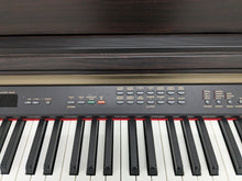 Load image into Gallery viewer, Yamaha Clavinova CLP-120 Digital Piano and stool in dark rosewood stock #24525