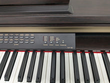 Load image into Gallery viewer, Yamaha Clavinova CLP-120 Digital Piano and stool in dark rosewood stock #24525