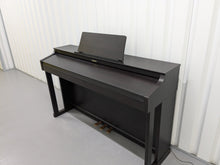 Load image into Gallery viewer, Roland HP302 digital piano and stool in dark rosewood finish stock number 24476