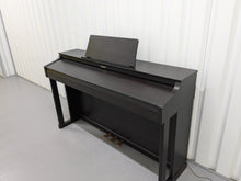 Load image into Gallery viewer, Roland HP302 digital piano and stool in dark rosewood finish stock number 24521