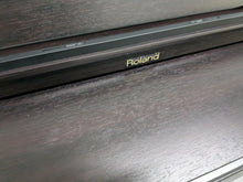 Load image into Gallery viewer, Roland HP302 digital piano and stool in dark rosewood finish stock number 24476