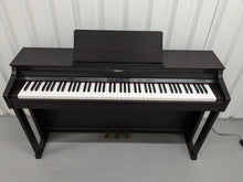 Load image into Gallery viewer, Roland HP302 digital piano and stool in dark rosewood finish stock number 24476