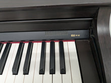 Load image into Gallery viewer, Roland HP302 digital piano and stool in dark rosewood finish stock number 24476