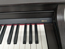 Load image into Gallery viewer, Roland HP302 digital piano and stool in dark rosewood finish stock number 24521