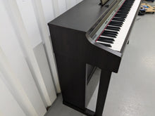 Load image into Gallery viewer, Roland HP302 digital piano and stool in dark rosewood finish stock number 24521