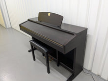 Load image into Gallery viewer, Yamaha Clavinova CLP-120 Digital Piano and stool in dark rosewood stock #24518