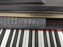 Load image into Gallery viewer, Yamaha Clavinova CLP-120 Digital Piano and stool in dark rosewood stock #24518